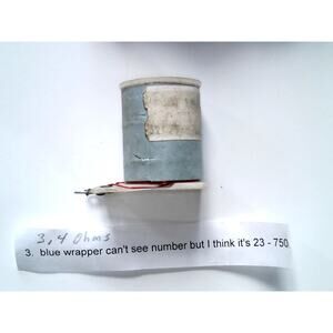 A2-23-750 Pinball Replacement Coil 3.4 Ohms Blue Wrapper 23-750 Williams EM